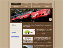 Tablet Screenshot of monjournalauto.fr